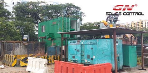 Mud Dewatering Unit Singapore|GN dewatering centrifuge for Tunneling in Singapore.